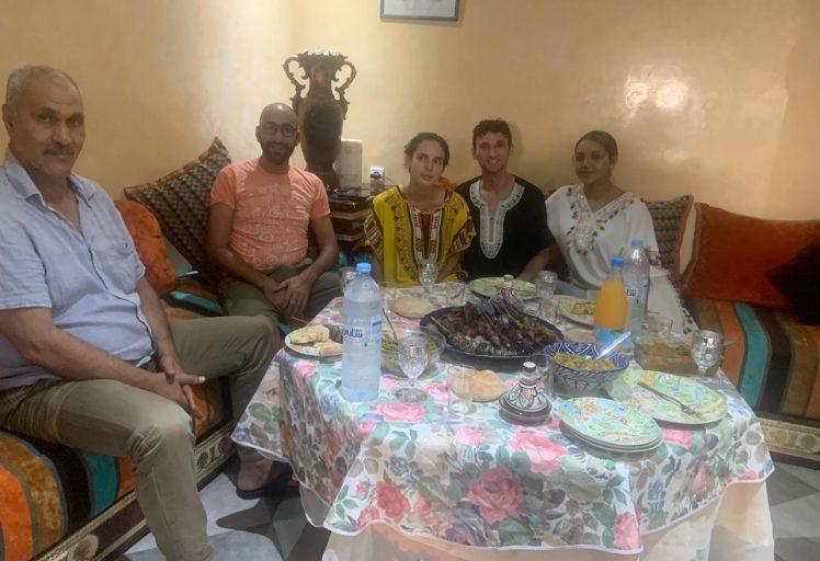 Moroccan host family in alminbar institute