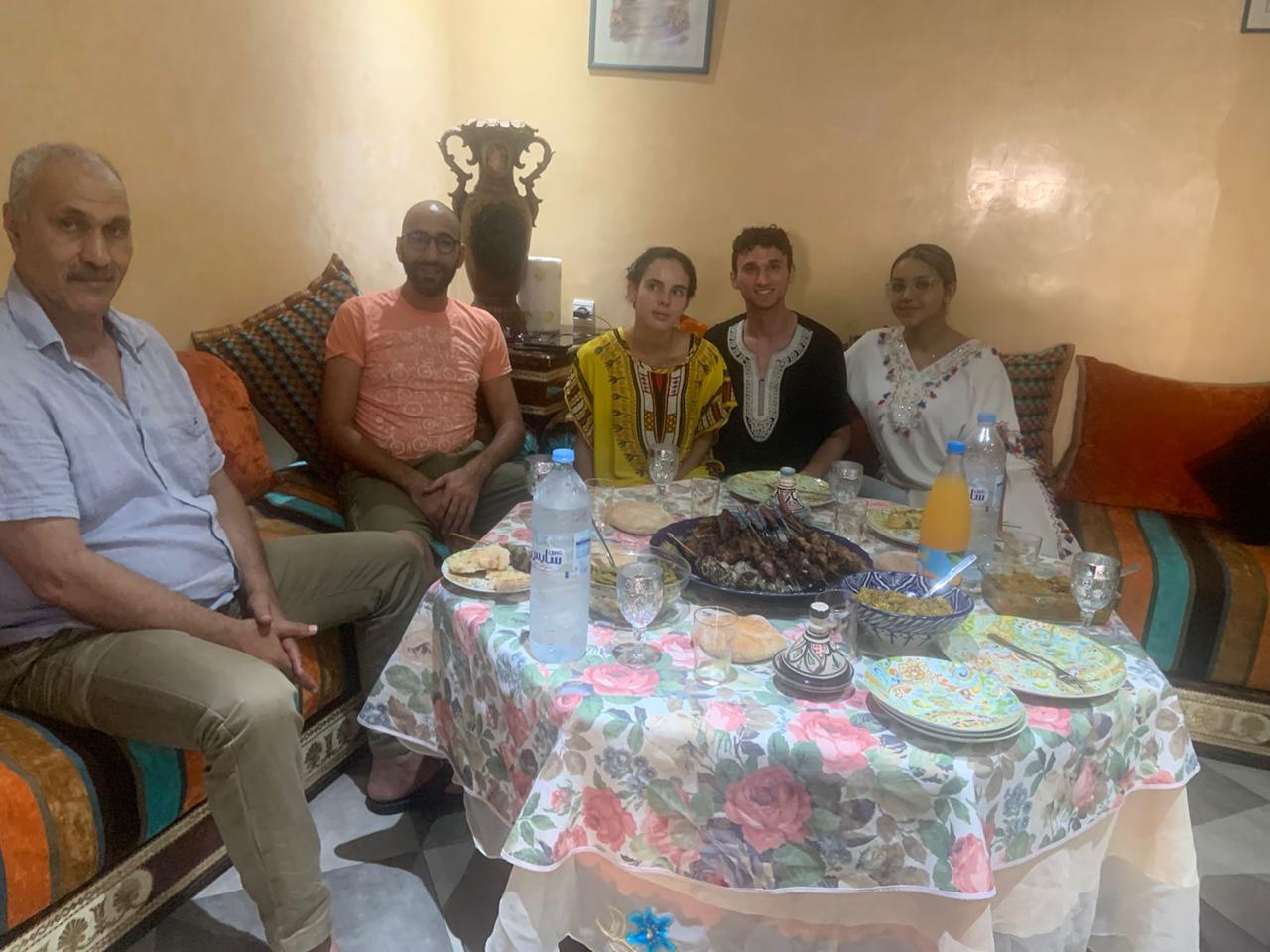 Moroccan host family in alminbar institute